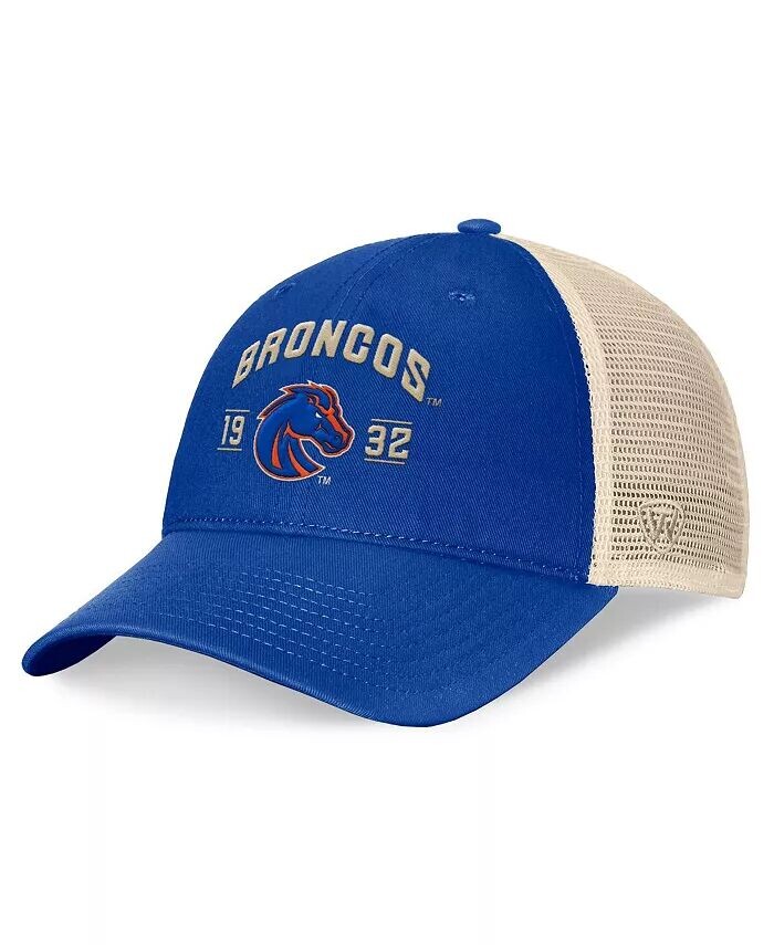 Мужская регулируемая кепка Royal Boise State Broncos Heritage Waylon Trucker Top Of The World, синий
Мужская регулируемая кепка Royal Boise State Broncos Heritage Waylon Trucker Top Of The World, синий