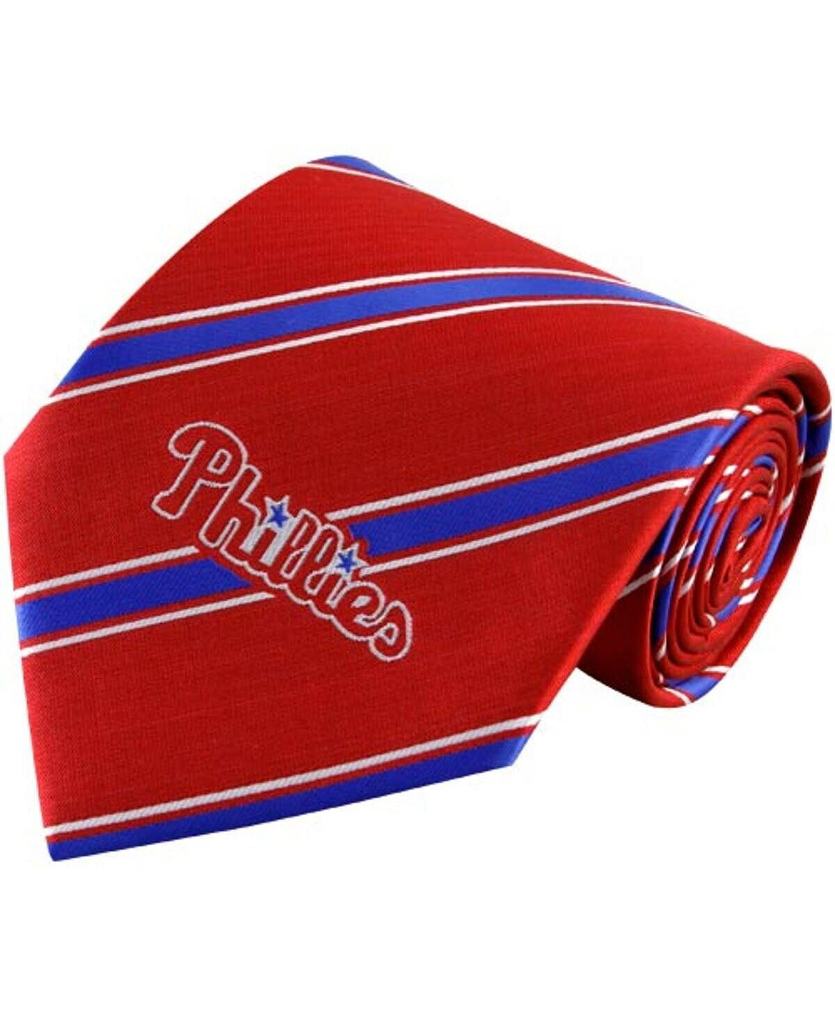 Мужской тканый галстук в полоску из полиэстера Philadelphia Phillies Eagles Wings
Мужской тканый галстук в полоску из полиэстера Philadelphia Phillies Eagles Wings