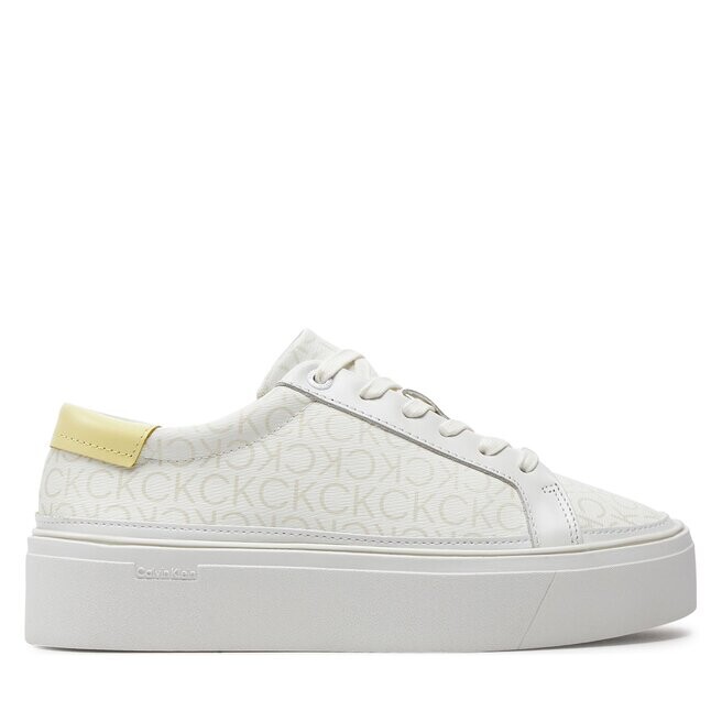 Кроссовки Calvin Klein Flatform Cup Lace Up Epi Mono HW0HW01911 White/Tender Yellow 0K6, белый
Кроссовки Calvin Klein Flatform Cup Lace Up Epi Mono HW0HW01911 White/Tender Yellow 0K6, белый