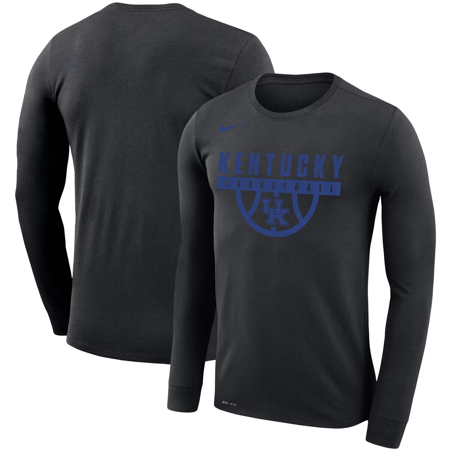 Мужская черная футболка Kentucky Wildcats Basketball Drop Legend с длинным рукавом Nike, Черный
Мужская черная футболка Kentucky Wildcats Basketball Drop Legend с длинным рукавом Nike, Черный