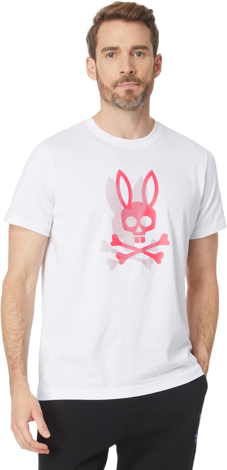 Футболка Chicago с рисунком в горошек высокой плотности Psycho Bunny, белый
Футболка Chicago с рисунком в горошек высокой плотности Psycho Bunny, белый