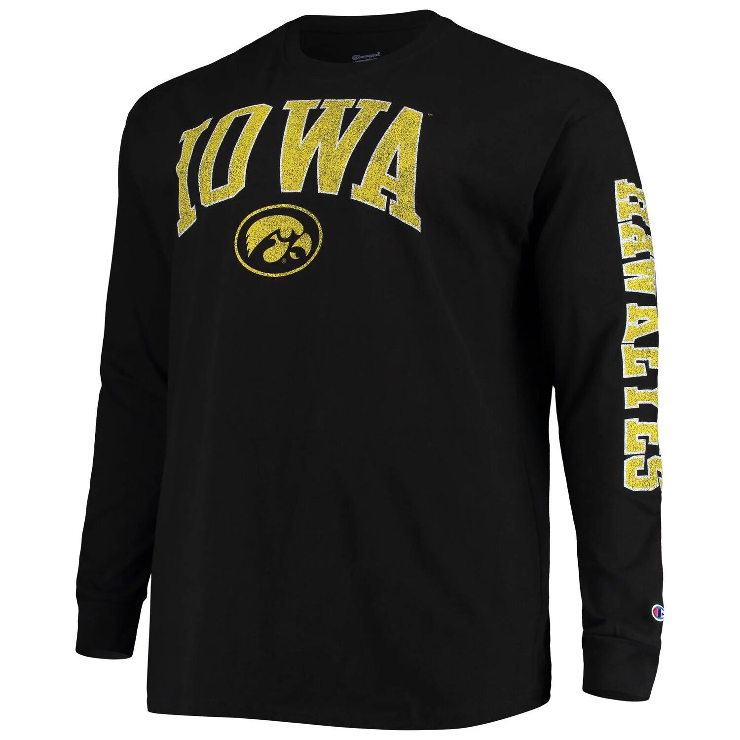 Мужская черная футболка с длинным рукавом Iowa Hawkeyes Big & Tall 2-Hit Champion, Черный
Мужская черная футболка с длинным рукавом Iowa Hawkeyes Big & Tall 2-Hit Champion, Черный