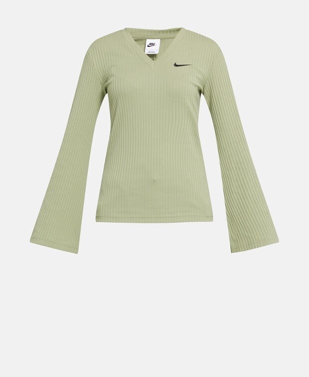 Топ с длинными рукавами Nike, лаймовый 
Топ с длинными рукавами Nike, лаймовый