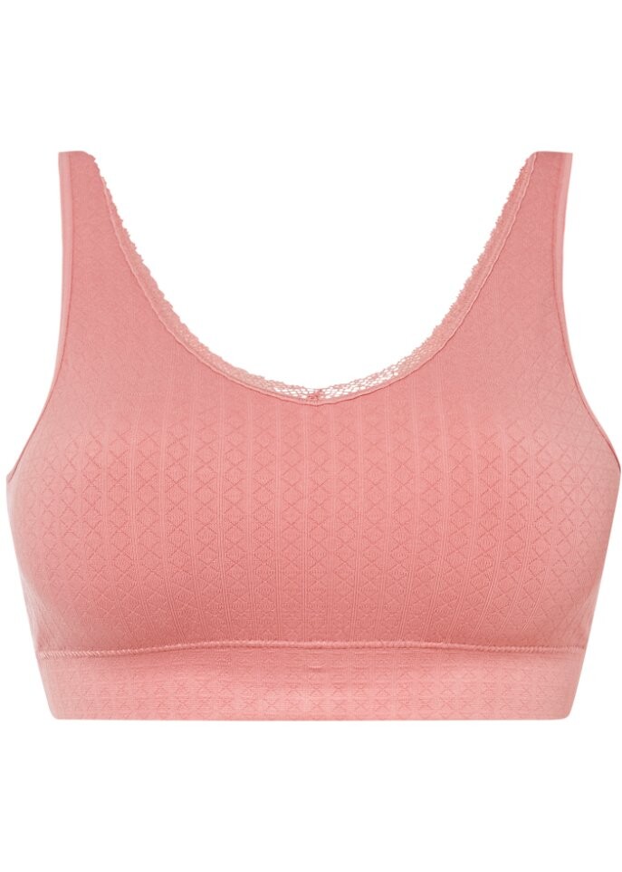 Бесшовный бюстгальтер без косточек feel comfort из переработанного материала Bpc Bonprix Collection, розовый
Бесшовный бюстгальтер без косточек feel comfort из переработанного материала Bpc Bonprix Collection, розовый