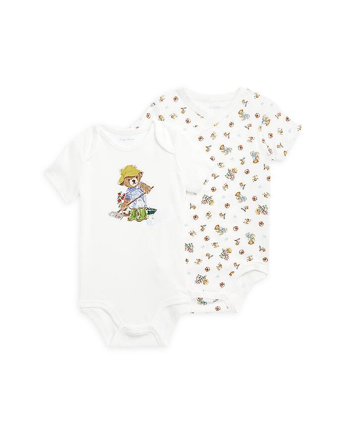 Хлопковое боди Polo Bear для мальчиков, комплект из 2 шт. - для малышей Ralph Lauren
Хлопковое боди Polo Bear для мальчиков, комплект из 2 шт. - для малышей Ralph Lauren