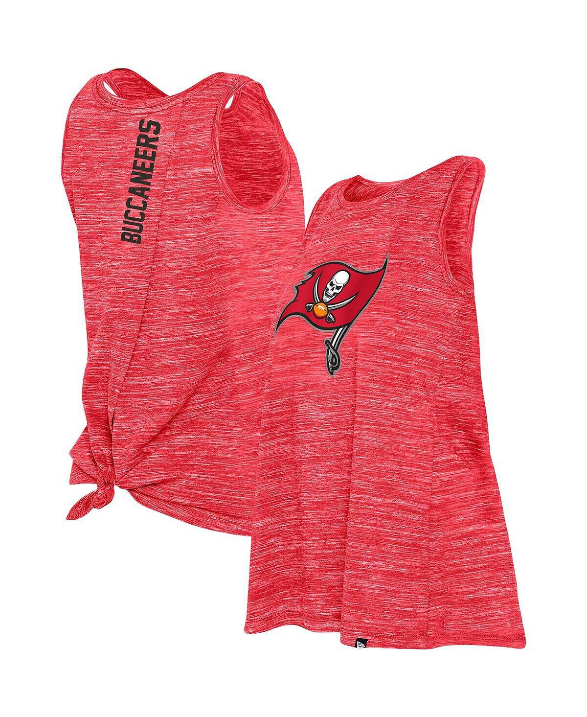 Женская красная майка Tampa Bay Buccaneers с обратным узлом на спине Space-Dye New Era, красный
Женская красная майка Tampa Bay Buccaneers с обратным узлом на спине Space-Dye New Era, красный