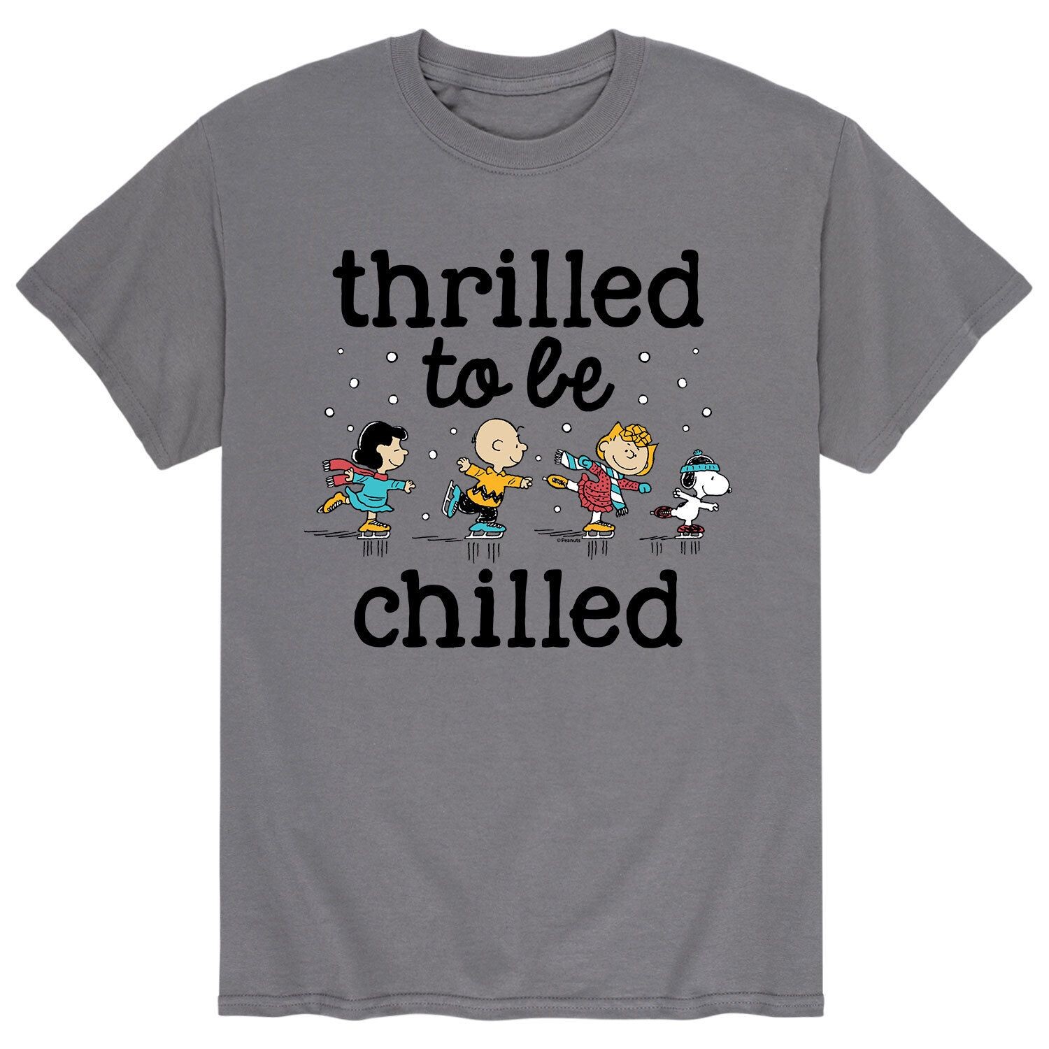 Мужская футболка для фигурного катания Peanuts "Thrilled To Be Chilled" Licensed Character
Мужская футболка для фигурного катания Peanuts "Thrilled To Be Chilled" Licensed Character