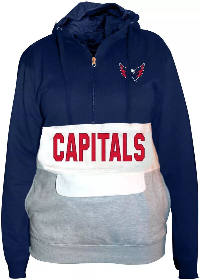 Темно-синий пуловер с капюшоном Profile Varsity Big and Tall Washington Capitals Team с молнией на четверть
Темно-синий пуловер с капюшоном Profile Varsity Big and Tall Washington Capitals Team с молнией на четверть