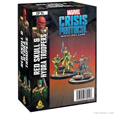 Настольная игра Atomic Mass Games Marvel Crisis Protocol - Red Skull & Hydra Troops
Настольная игра Atomic Mass Games Marvel Crisis Protocol - Red Skull & Hydra Troops