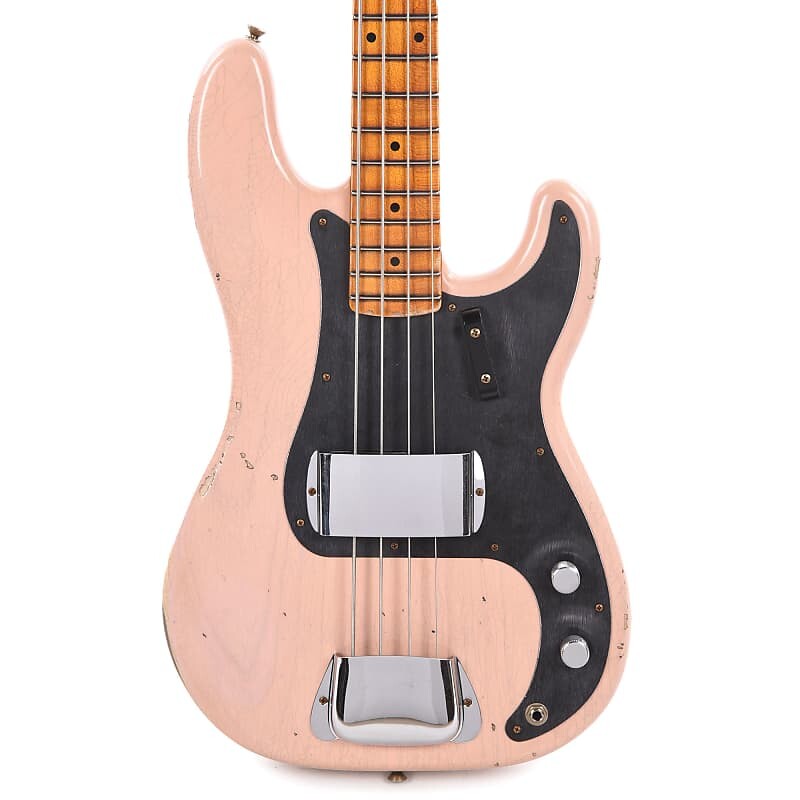 Басс гитара Fender Custom Shop 1957 Precision Bass Ash Relic Aged Trans Shell Pink
Басс гитара Fender Custom Shop 1957 Precision Bass Ash Relic Aged Trans Shell Pink
