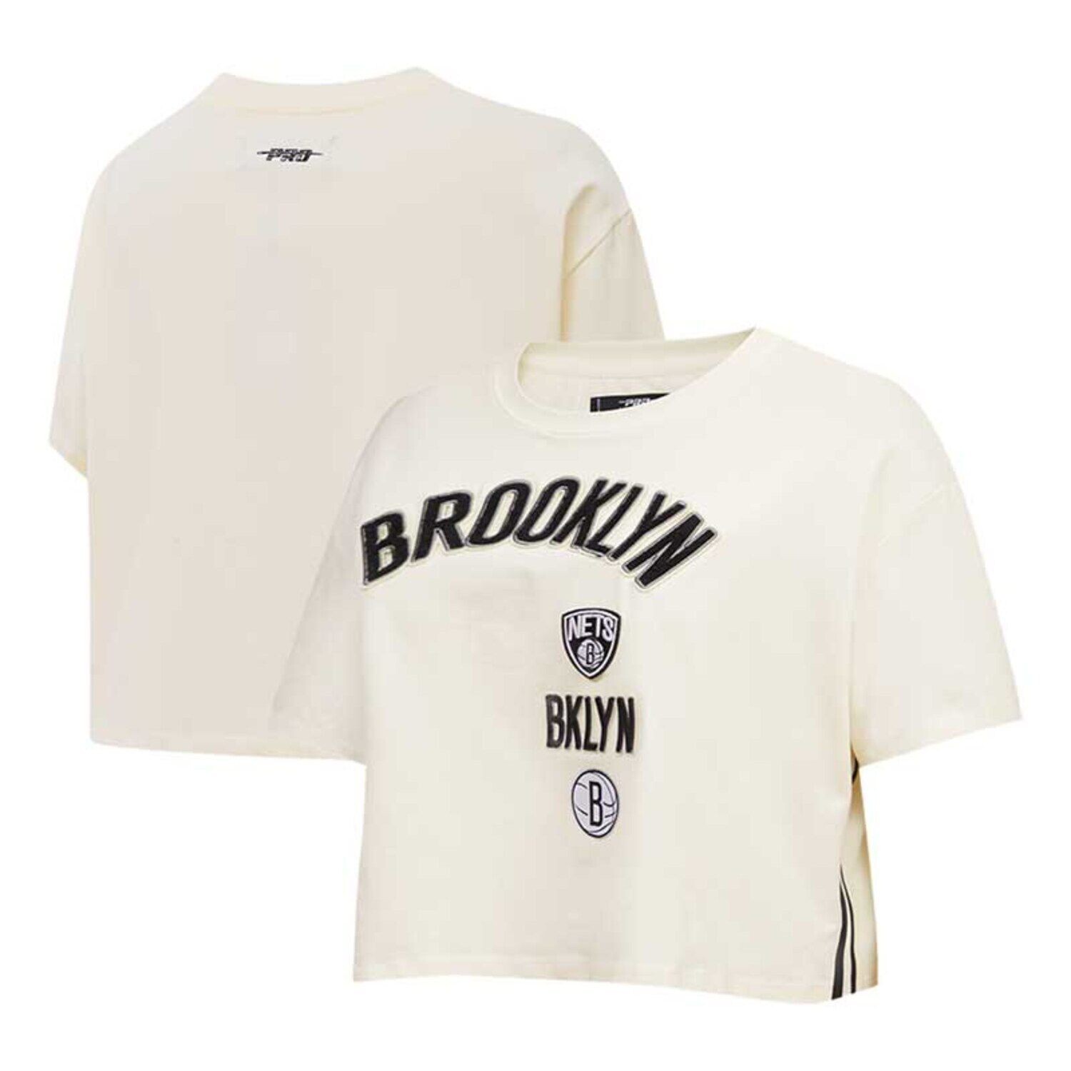 Женская классическая укороченная футболка свободного кроя в стиле ретро Brooklyn Nets кремового цвета Pro Standard Brooklyn Nets, Бежевый
Женская классическая укороченная футболка свободного кроя в стиле ретро Brooklyn Nets кремового цвета Pro Standard Brooklyn Nets, Бежевый