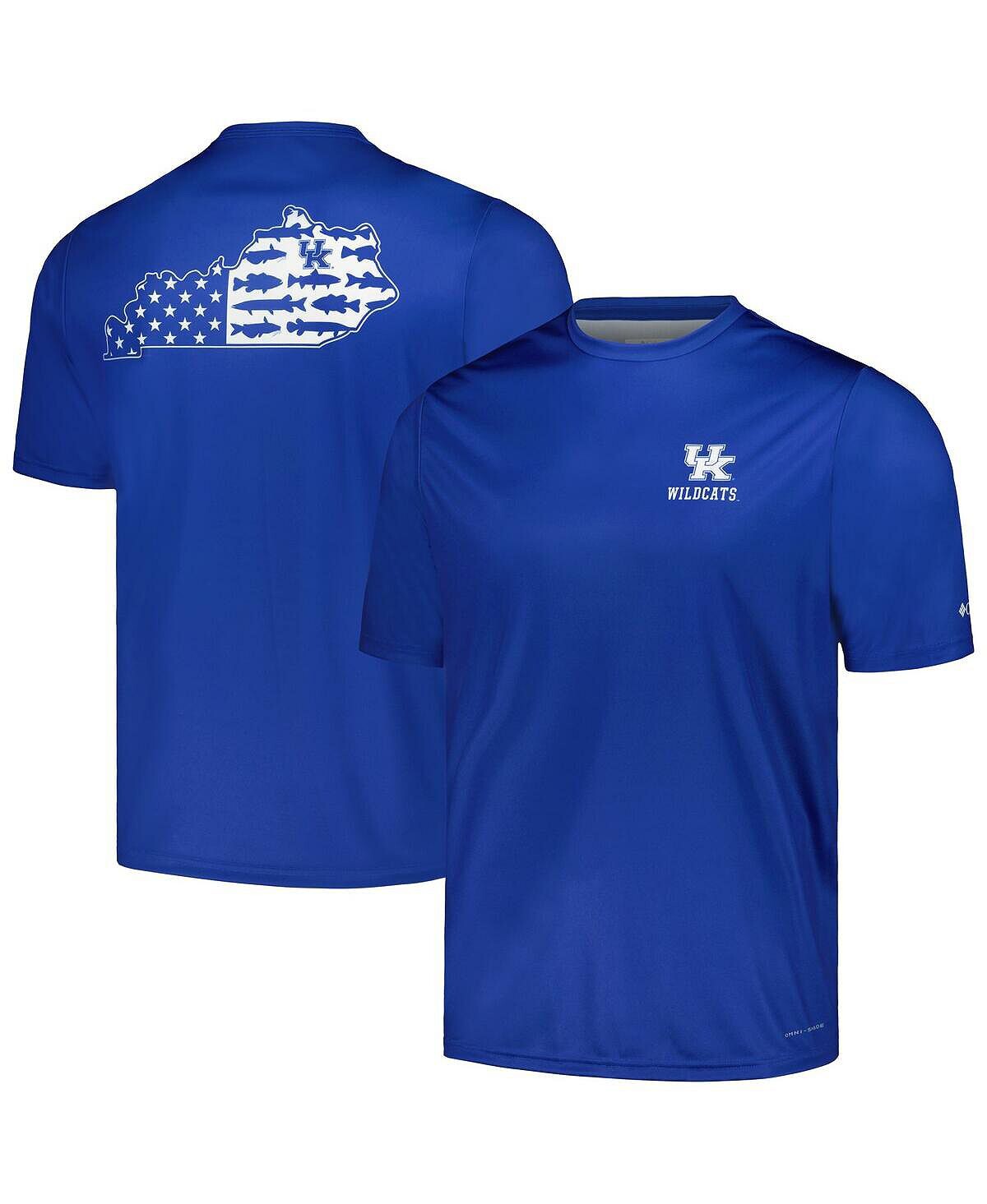 Мужская футболка Royal Kentucky Wildcats Terminal Tackle State Omni-Shade Columbia
Мужская футболка Royal Kentucky Wildcats Terminal Tackle State Omni-Shade Columbia