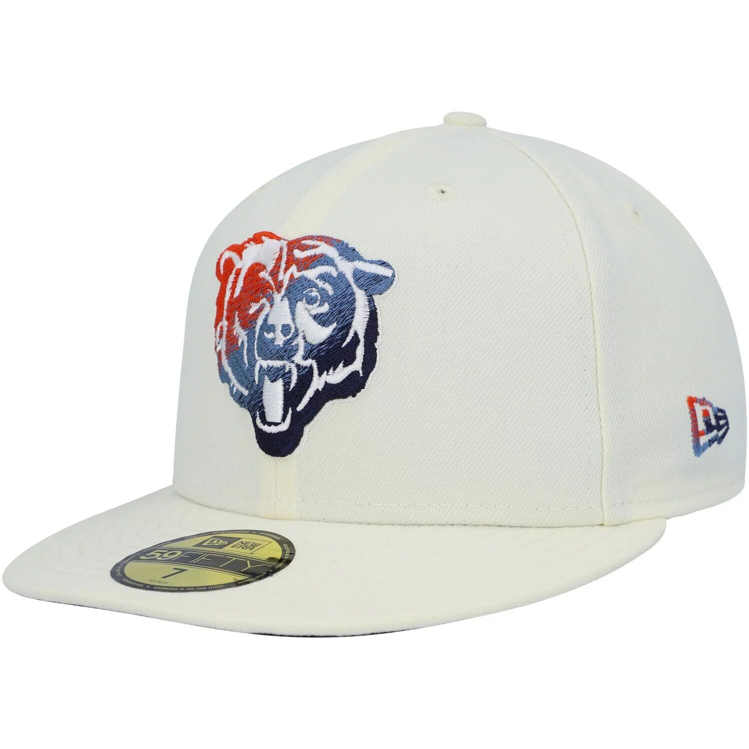Мужская приталенная шляпа New Era кремового цвета Chicago Bears Chrome Dim 59FIFTY
Мужская приталенная шляпа New Era кремового цвета Chicago Bears Chrome Dim 59FIFTY