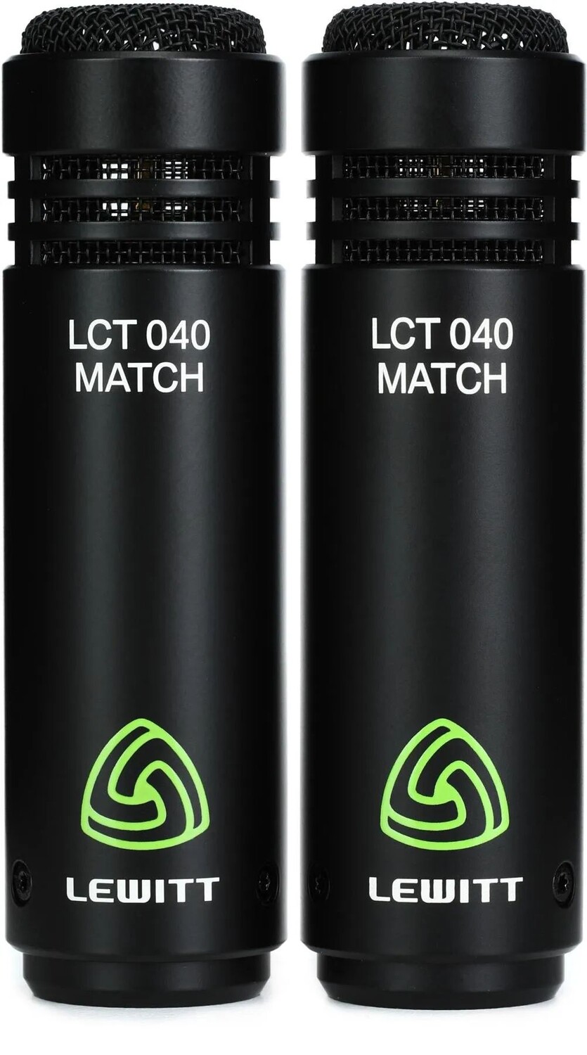 Lewitt LCT 040 MATCH Конденсаторный микрофон с малой диафрагмой — стереопара
Lewitt LCT 040 MATCH Конденсаторный микрофон с малой диафрагмой — стереопара