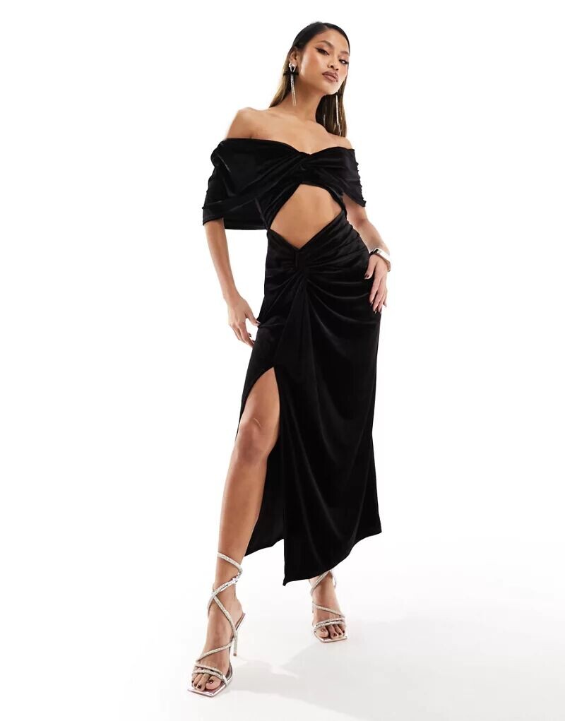 Черное бархатное платье макси с заниженной линией плеча ASOS 2 в 1, Черный, Черное бархатное платье макси с заниженной линией плеча ASOS 2 в 1
Черное бархатное платье макси с заниженной линией плеча ASOS 2 в 1, Черный, Черное бархатное платье макси с заниженной линией плеча ASOS 2 в 1