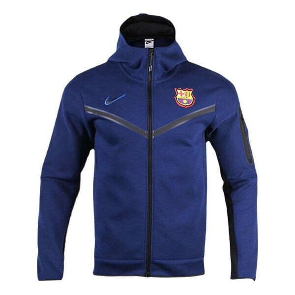 Куртка Nike Barcelona Tech Fleece Athleisure Casual Sports Hooded Jacket Navy Blue, синий
Куртка Nike Barcelona Tech Fleece Athleisure Casual Sports Hooded Jacket Navy Blue, синий