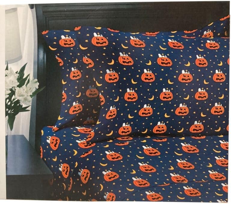 Набор простыней Peanuts Halloween Great Pumpkins Navy Blue (Queen) BLUE HERON WEST, Navy Blue
Набор простыней Peanuts Halloween Great Pumpkins Navy Blue (Queen) BLUE HERON WEST, Navy Blue