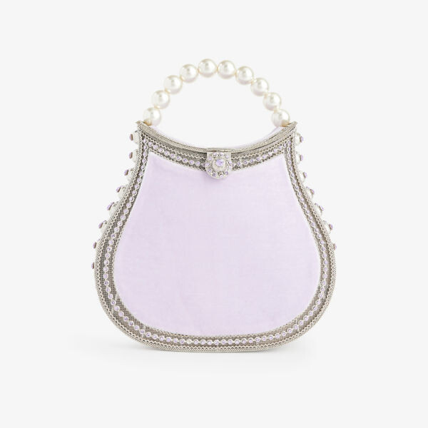 Сумка Nimmi Jewel Pearl Velvet с металлической ручкой сверху Mae Cassidy, сиреневый
Сумка Nimmi Jewel Pearl Velvet с металлической ручкой сверху Mae Cassidy, сиреневый
