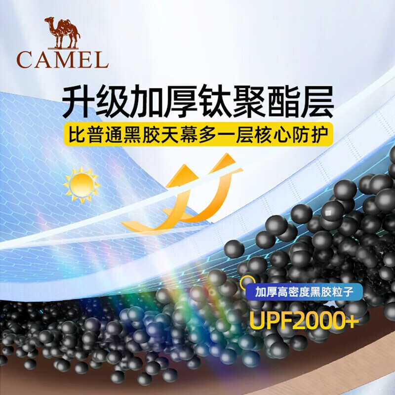 Camel (Camel) уличная титановая виниловая палатка с навесом для кемпинга, защита от солнца и непромокаемый тент, белый 133CA6B020
Camel (Camel) уличная титановая виниловая палатка с навесом для кемпинга, защита от солнца и непромокаемый тент, белый 133CA6B020