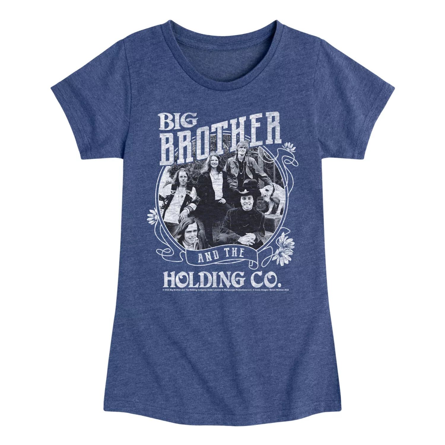 Футболка Big Brother & The Holding Company для девочек 7–16 лет Licensed Character, синий
Футболка Big Brother & The Holding Company для девочек 7–16 лет Licensed Character, синий