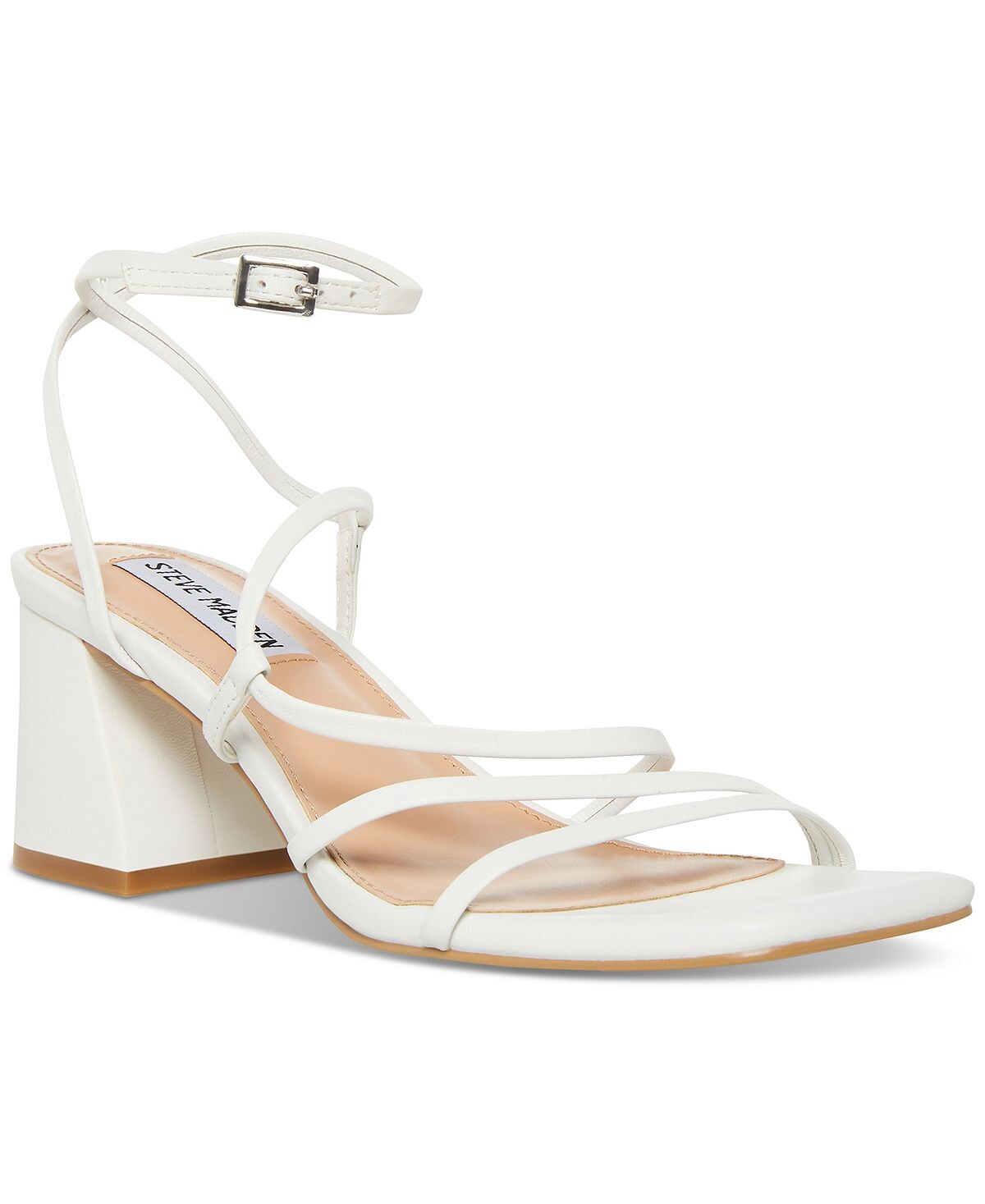 Женские классические босоножки Alyce с ремешками на блочном каблуке Steve Madden, белый
Женские классические босоножки Alyce с ремешками на блочном каблуке Steve Madden, белый
