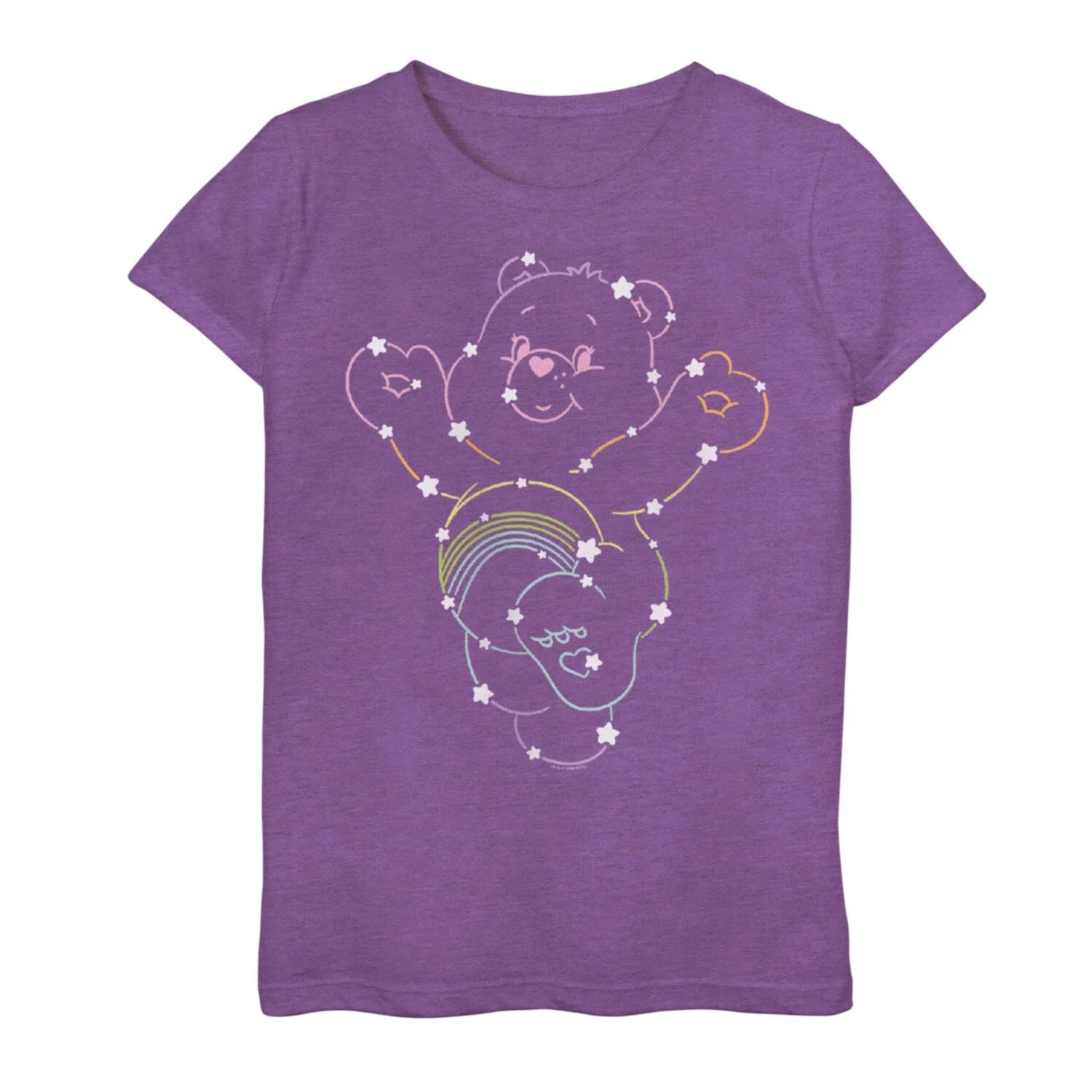 Футболка с рисунком Care Bears Cheer Bear Constellation для девочек 7–16 лет Licensed Character
Футболка с рисунком Care Bears Cheer Bear Constellation для девочек 7–16 лет Licensed Character