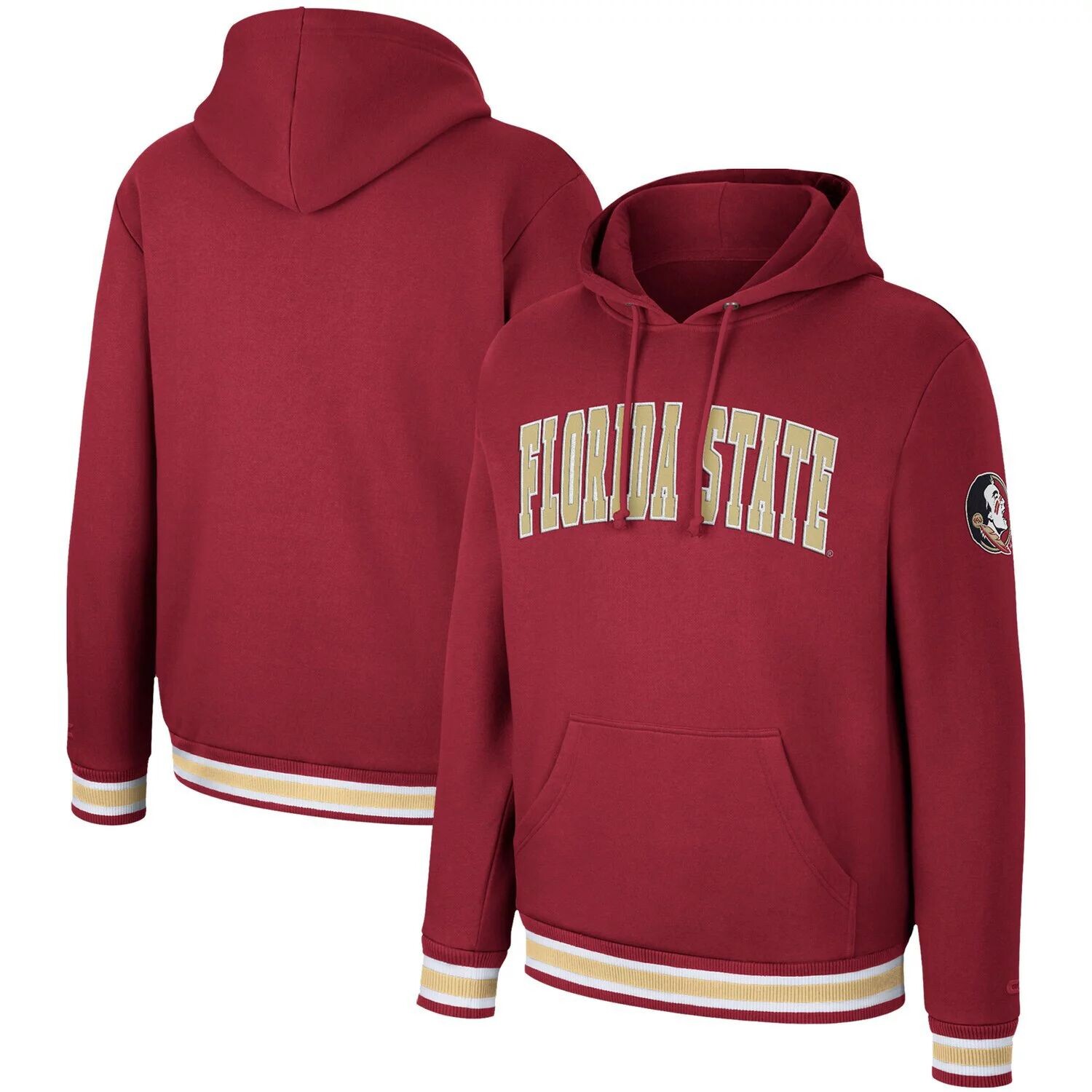 Мужской пуловер с капюшоном Garnet Florida State Seminoles Varsity Arch Colosseum
Мужской пуловер с капюшоном Garnet Florida State Seminoles Varsity Arch Colosseum
