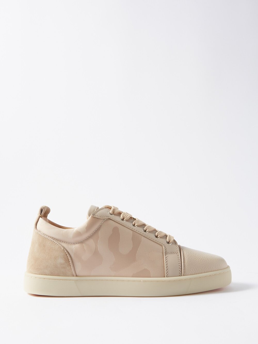 Жаккардовые кожаные кроссовки louis junior с камуфляжным принтом Christian Louboutin, коричневый
Жаккардовые кожаные кроссовки louis junior с камуфляжным принтом Christian Louboutin, коричневый