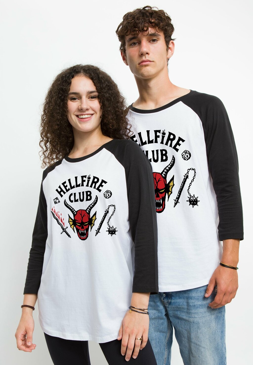 Футболка с длинным рукавом Stranger Things Hellfire Club Unisex Henry Tiger, цвет white black
Футболка с длинным рукавом Stranger Things Hellfire Club Unisex Henry Tiger, цвет white black