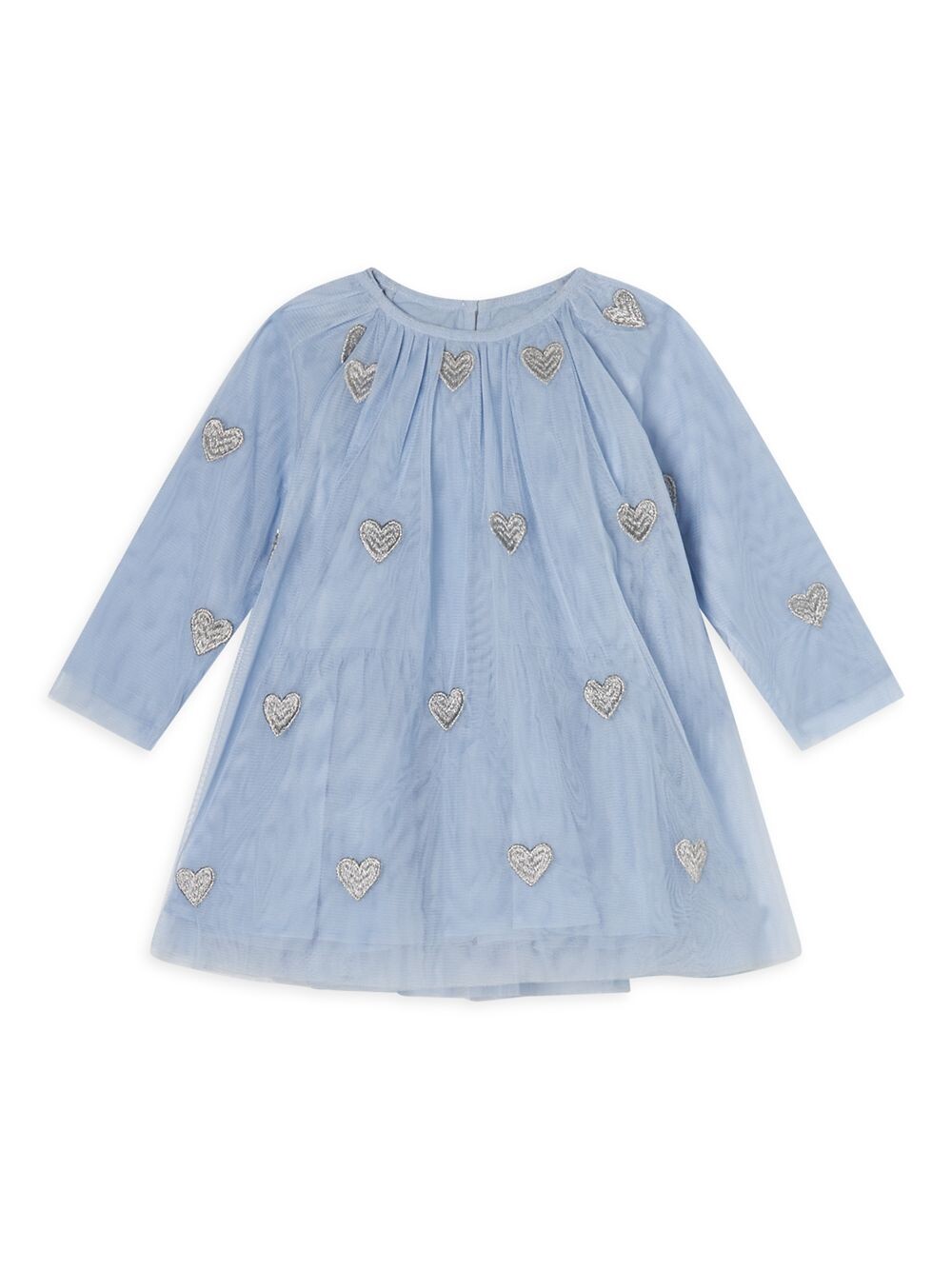 Платье из тюля с блестящими сердечками для девочки Stella McCartney Kids, зеленый
Платье из тюля с блестящими сердечками для девочки Stella McCartney Kids, зеленый
