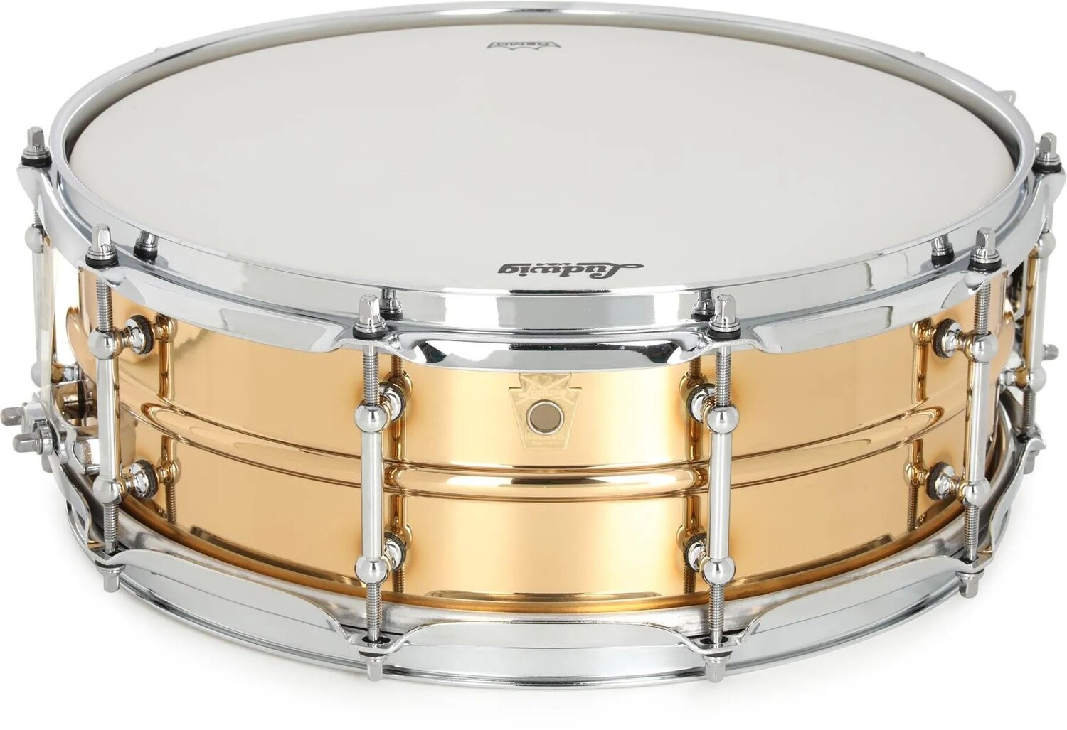 Новый малый барабан Ludwig Smooth Bronze — 5 x 14 дюймов, трубчатые наконечники
Новый малый барабан Ludwig Smooth Bronze — 5 x 14 дюймов, трубчатые наконечники