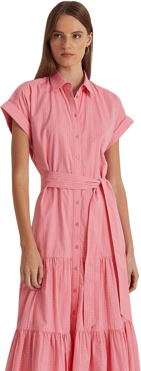 Миниатюрное хлопковое платье в мелкую клетку LAUREN Ralph Lauren, цвет Poolside Rose
Миниатюрное хлопковое платье в мелкую клетку LAUREN Ralph Lauren, цвет Poolside Rose