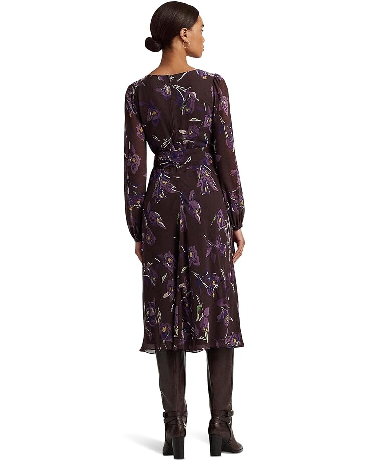 Платье LAUREN Ralph Lauren Floral Belted Crinkle Georgette Dress, цвет Brown/Purple/Multi
Платье LAUREN Ralph Lauren Floral Belted Crinkle Georgette Dress, цвет Brown/Purple/Multi