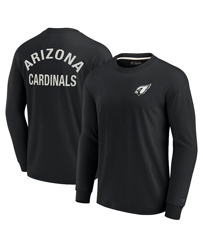 Черная мужская и женская супермягкая футболка Arizona Cardinals с длинным рукавом Fanatics Signature, черный
Черная мужская и женская супермягкая футболка Arizona Cardinals с длинным рукавом Fanatics Signature, черный