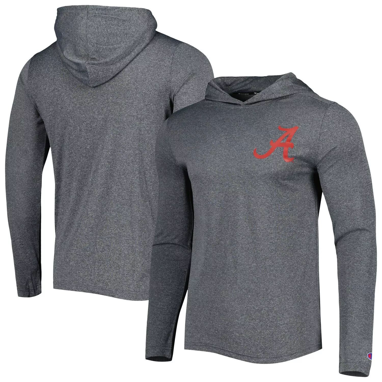 Мужская футболка с капюшоном и длинными рукавами Champion Grey Alabama Crimson Tide
Мужская футболка с капюшоном и длинными рукавами Champion Grey Alabama Crimson Tide