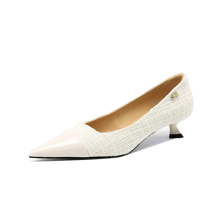 Высококачественные туфли ручной работы на высоком каблуке для женщин Catlv1=Shoes, кремовый
Высококачественные туфли ручной работы на высоком каблуке для женщин Catlv1=Shoes, кремовый