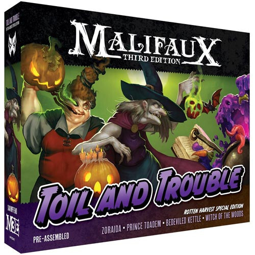 Миниатюра Wyrd Malifaux 3E: Bayou/Neverborn - Toil & Trouble (Rotten Harvest Special Edition)
Миниатюра Wyrd Malifaux 3E: Bayou/Neverborn - Toil & Trouble (Rotten Harvest Special Edition)