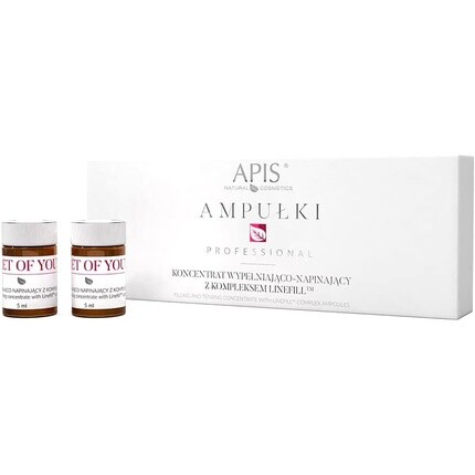 Apis Professional Наполняющий и эластичный концентрат с комплексом Linefill 5x5 мл
Apis Professional Наполняющий и эластичный концентрат с комплексом Linefill 5x5 мл