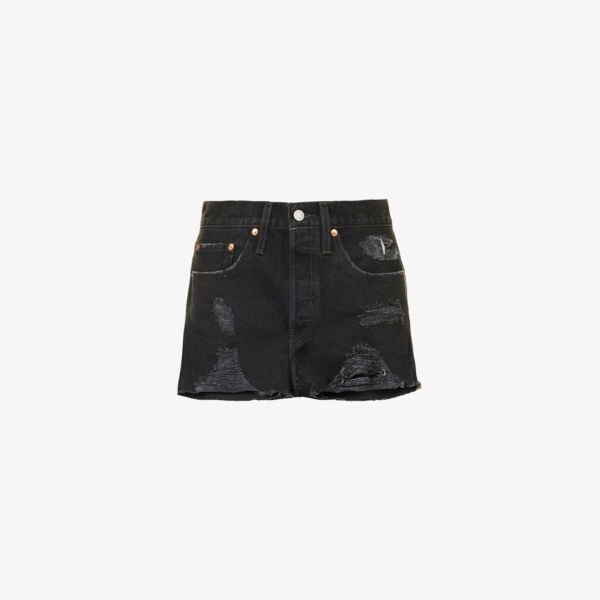501 оригинальные джинсовые шорты с высокой посадкой Levis, цвет stowaway, Серый
501 оригинальные джинсовые шорты с высокой посадкой Levis, цвет stowaway, Серый