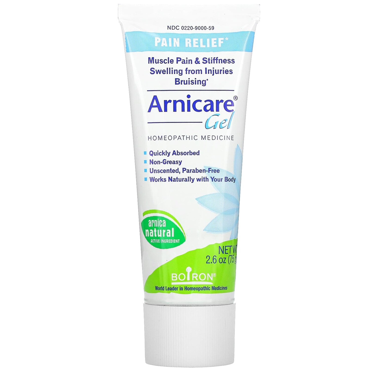 Arnicare гель, Средство для облегчения боли, без запаха, 75 г (2,6 унции), Boiron
Arnicare гель, Средство для облегчения боли, без запаха, 75 г (2,6 унции), Boiron