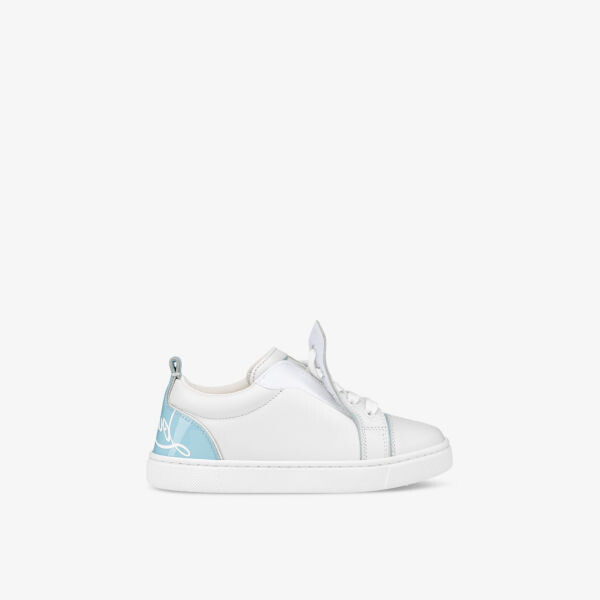 Кожаные низкие кроссовки Funnyto с контрастной отделкой, 4–9 лет Christian Louboutin, цвет bianco
Кожаные низкие кроссовки Funnyto с контрастной отделкой, 4–9 лет Christian Louboutin, цвет bianco