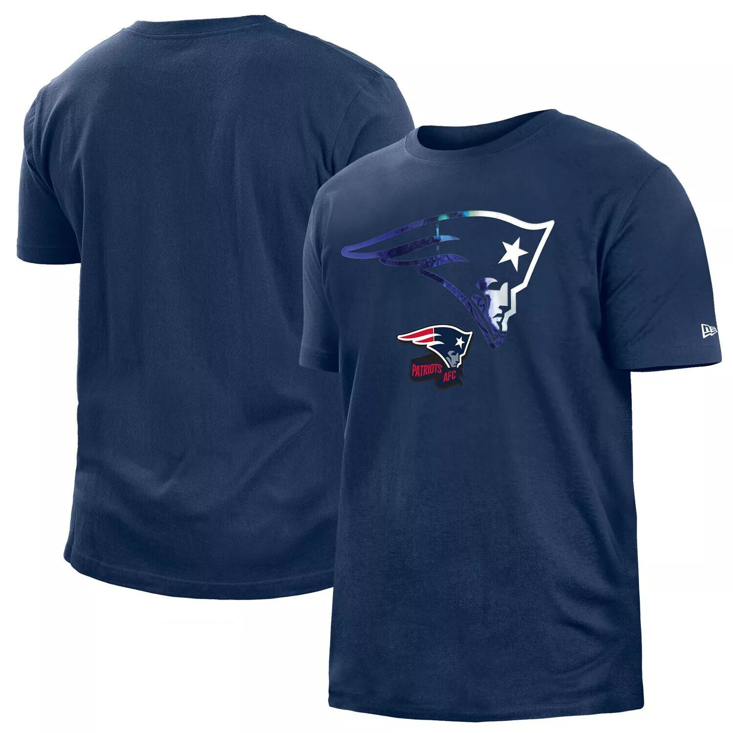 Мужская темно-синяя футболка New England Patriots 2022 Sideline Ink Dye New Era, Синий
Мужская темно-синяя футболка New England Patriots 2022 Sideline Ink Dye New Era, Синий