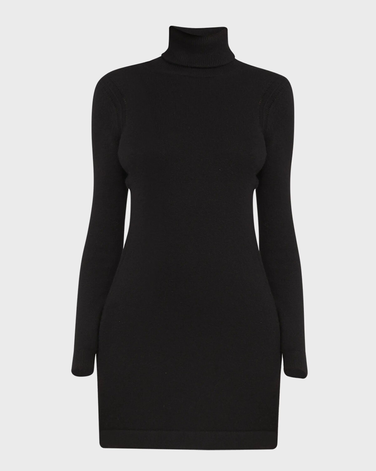Кашемировое мини-платье-свитер с водолазкой и открытой спиной Tom Ford, черный
Кашемировое мини-платье-свитер с водолазкой и открытой спиной Tom Ford, черный