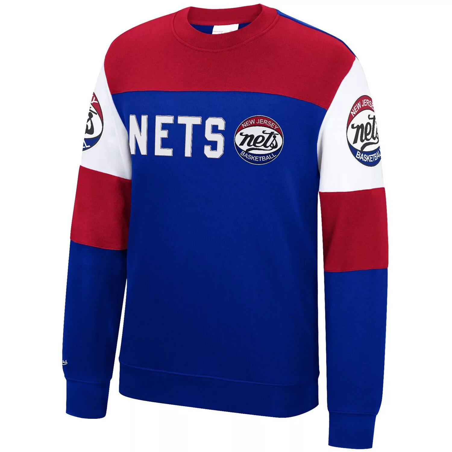Мужской флисовый пуловер Mitchell & Ness New Jersey Nets Perfect Season, свитшот синего цвета
Мужской флисовый пуловер Mitchell & Ness New Jersey Nets Perfect Season, свитшот синего цвета