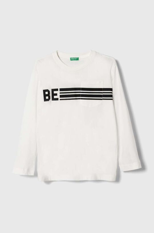 Хлопковая рубашка с длинными рукавами для мальчиков и девочек United Colors of Benetton, белый
Хлопковая рубашка с длинными рукавами для мальчиков и девочек United Colors of Benetton, белый
