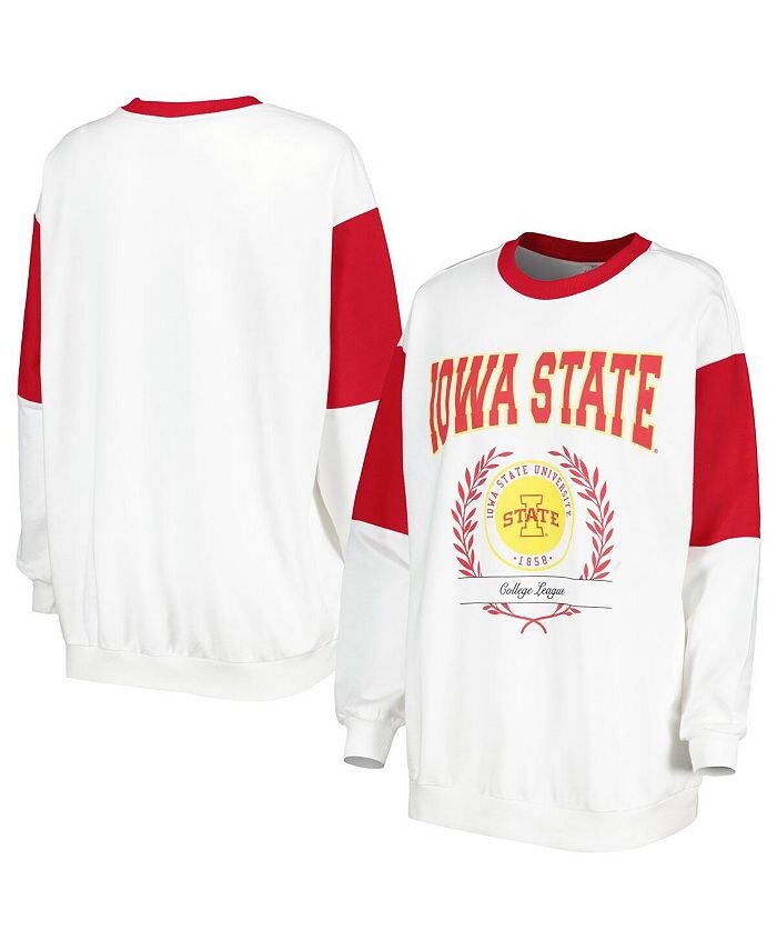 Женский белый пуловер-свитшот Iowa State Cyclones It's A Vibe Dolman Gameday Couture, белый
Женский белый пуловер-свитшот Iowa State Cyclones It's A Vibe Dolman Gameday Couture, белый