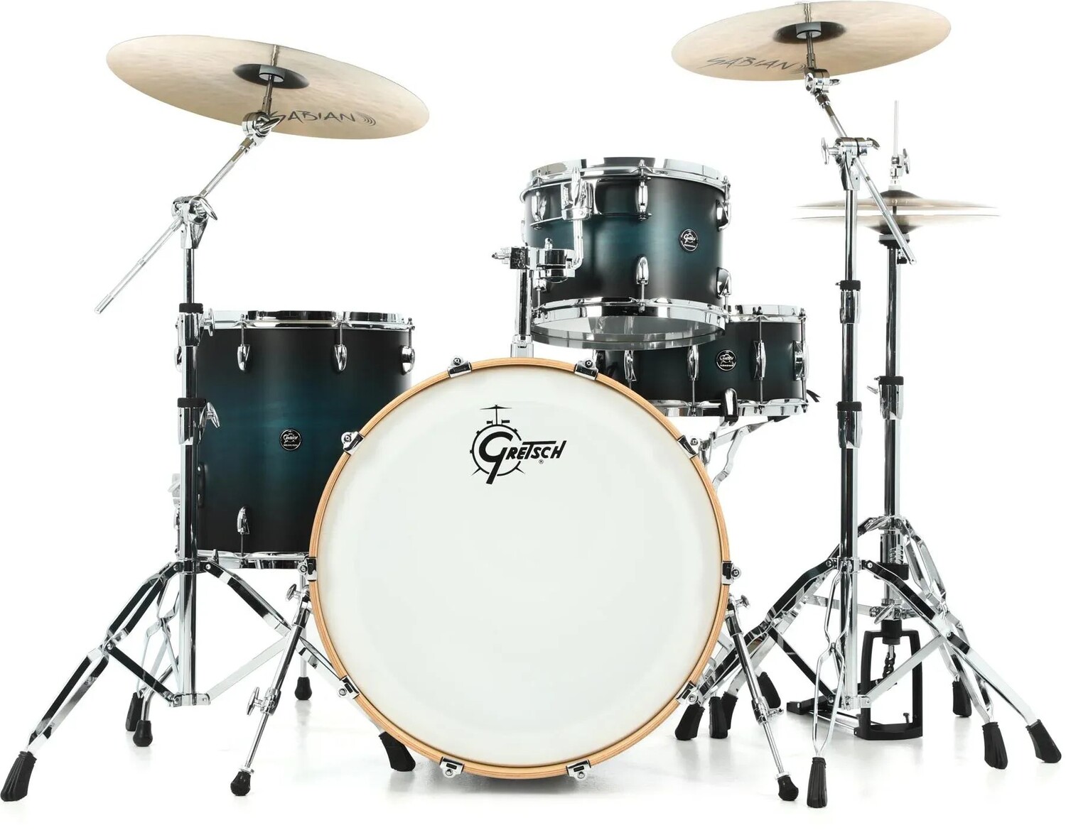 Gretsch Drums Renown RN2-R644 Набор из 4 предметов с малым барабаном - Satin Antique Blue Burst
Gretsch Drums Renown RN2-R644 Набор из 4 предметов с малым барабаном - Satin Antique Blue Burst