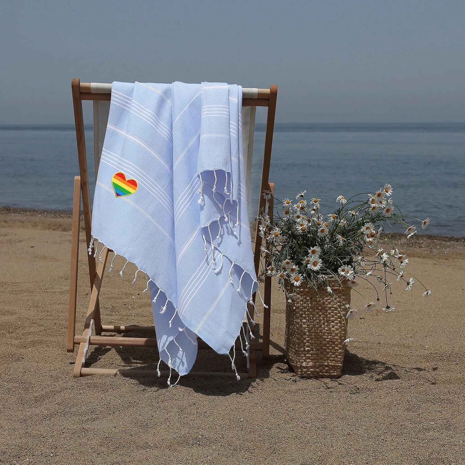 Текстиль для дома Linum, турецкое хлопковое пляжное полотенце Lucky Cheerful Rainbow Heart Pestemal
Текстиль для дома Linum, турецкое хлопковое пляжное полотенце Lucky Cheerful Rainbow Heart Pestemal
