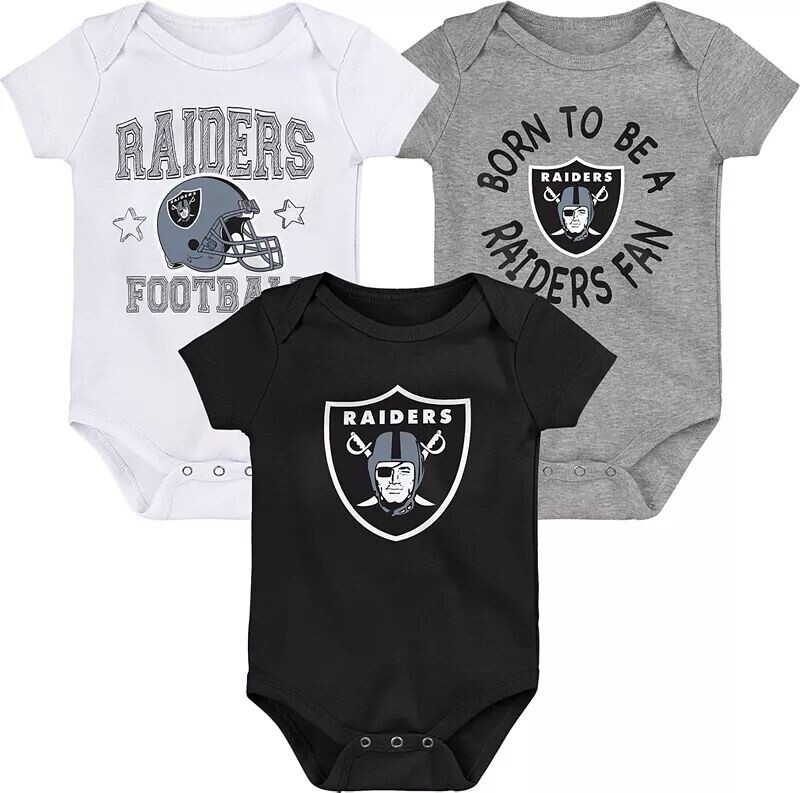 Комплект боди из 3 шт. для новорожденных Nfl Team Apparel Infant Chicago Bears 'Born 2 Be'
Комплект боди из 3 шт. для новорожденных Nfl Team Apparel Infant Chicago Bears 'Born 2 Be'