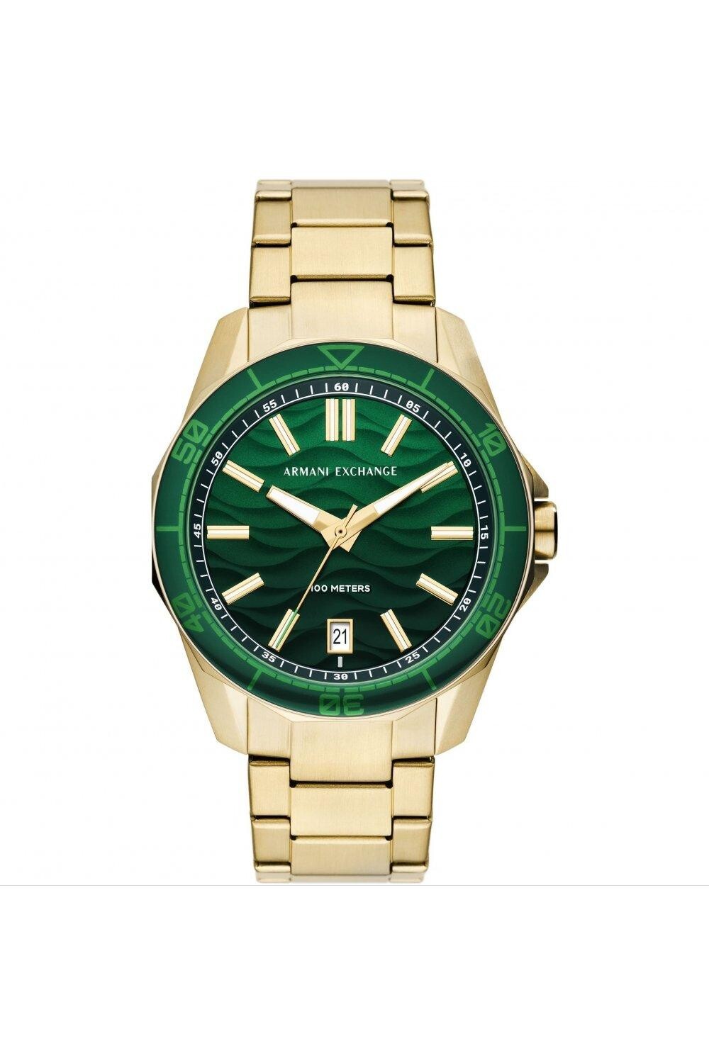 Модные аналоговые кварцевые часы из нержавеющей стали - Ax1951 Armani Exchange, зеленый
Модные аналоговые кварцевые часы из нержавеющей стали - Ax1951 Armani Exchange, зеленый